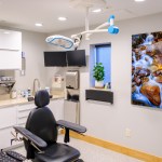 treatment room with chair