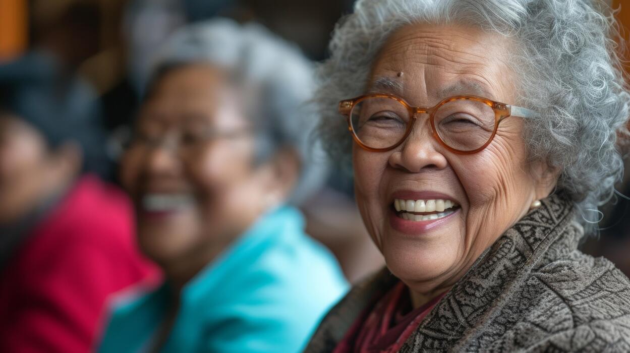 older ladies laughing